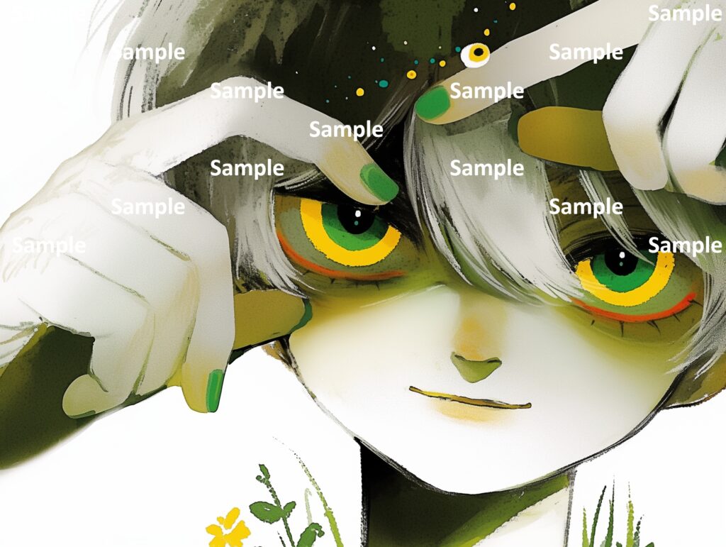 絵本の登場人物、魔法使いの少年、ミステリアス、呪文、儀式、